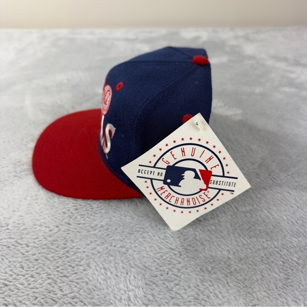 Vintage California Angels NWT MLB Wool Snapback Hat Deadstock Retro 80/90s